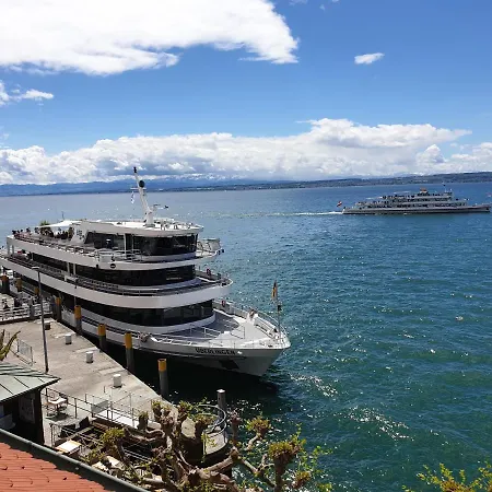 Strand-cafe Direkt Am Bodensee * 미르스부르크